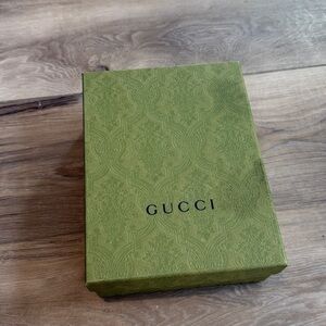 Gucci Olive Green Patterned Box
